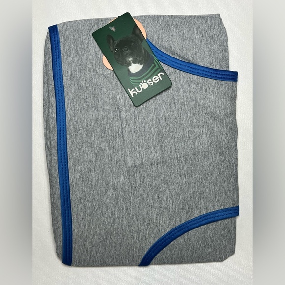 Kuoser Dog Recovery Suit - Blue/Gray - Size Large NIB - Picture 3 of 8